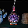 3D Glass Essential Aroma Oil Diffuser/Humidifier -7 Led Color Mode