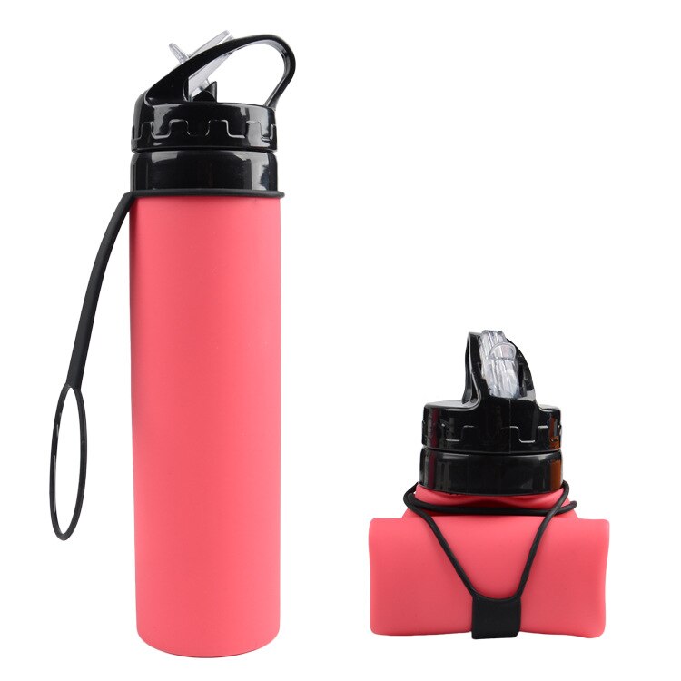 Foldable Silicone Water Bottle 600ML