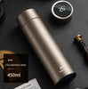 Thermos Bottle with Temperature Display