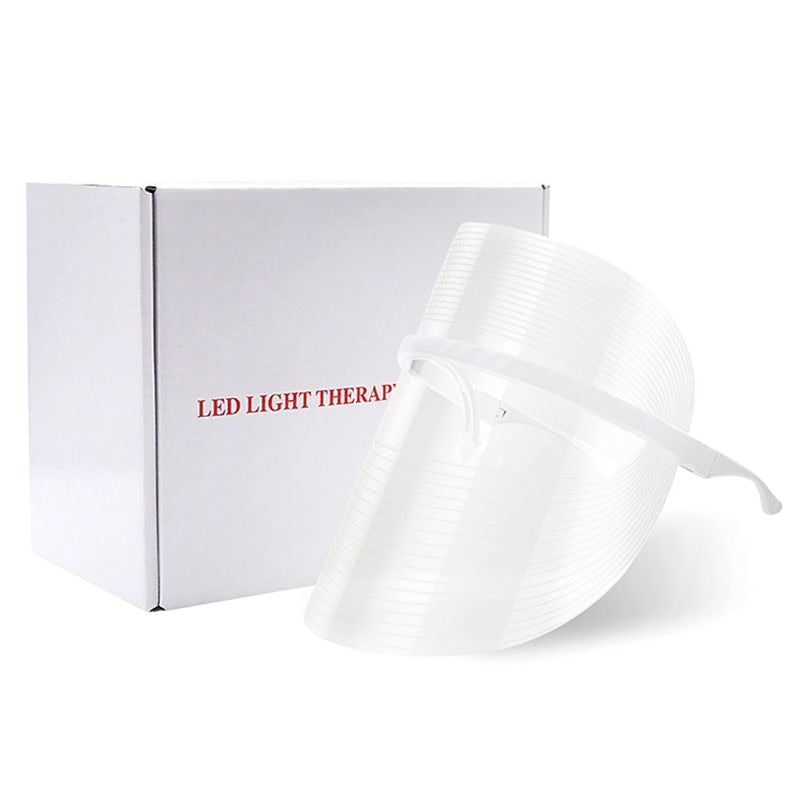 LIGHT Therapy Facial MASK - 3 Color Led Skin Rejuvenation Device