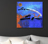 SWIMMING – Limited Edition, Hand Embellished Giclee Print by Gregory Burns from the SPORTS ART collection.  LIFESTYLE