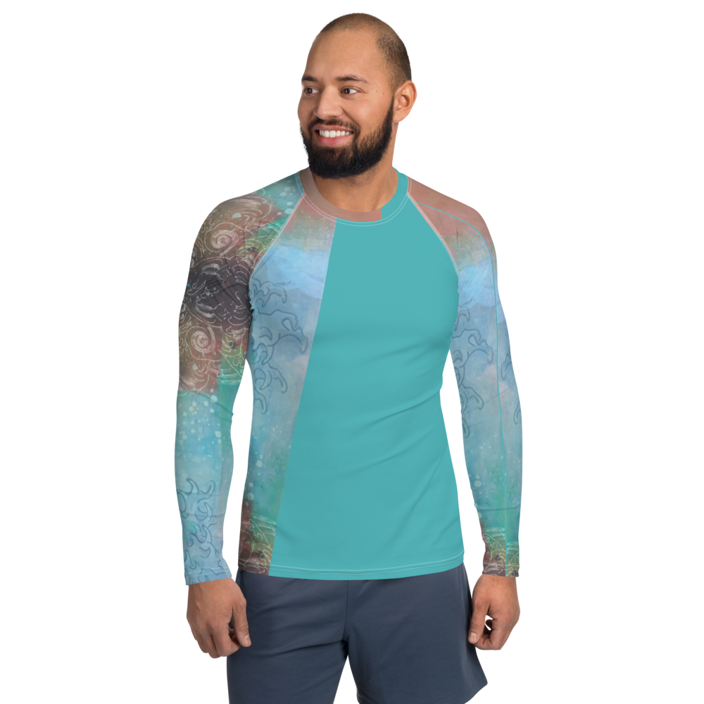 SURFING - Men's Long Sleeve Rash Guard