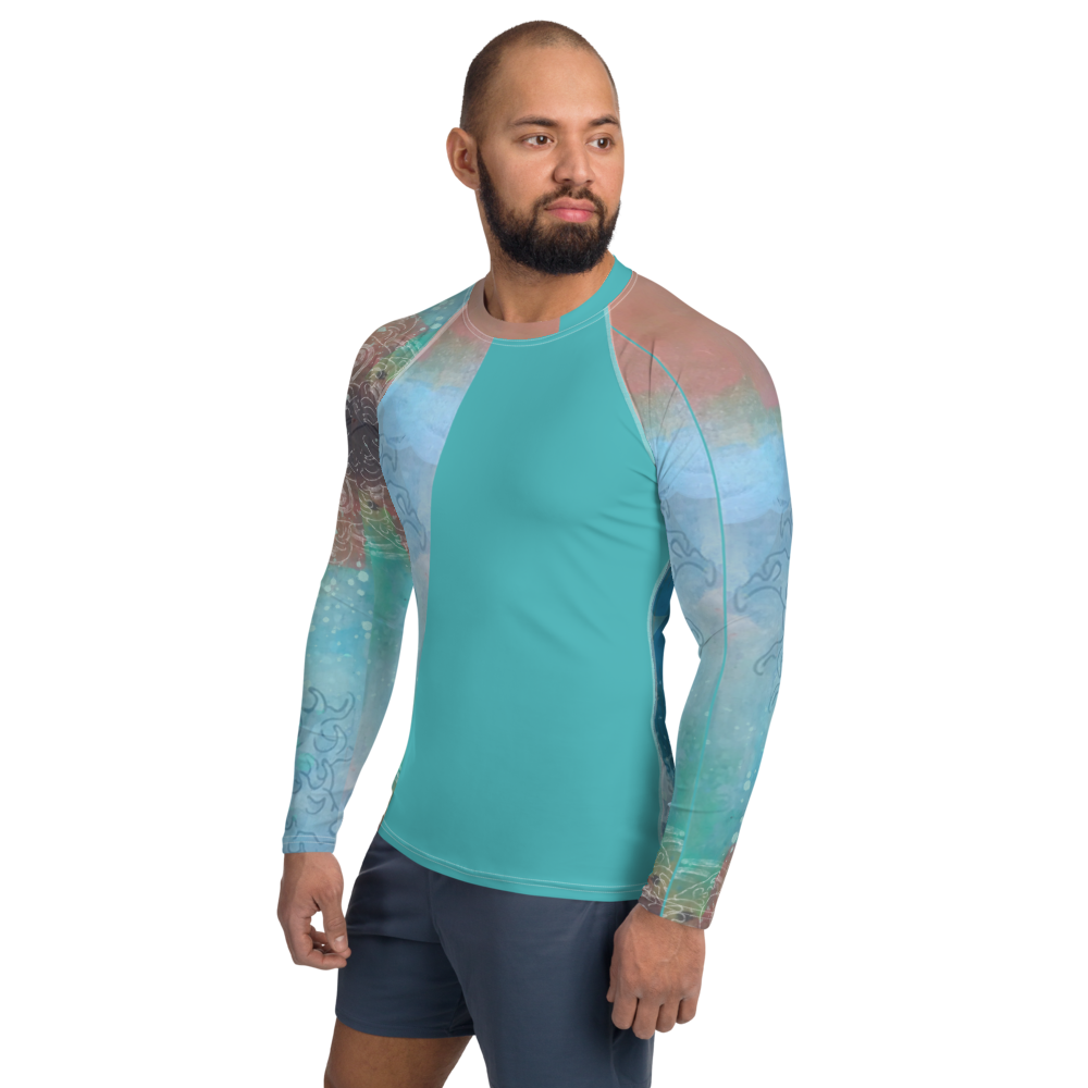 SURFING - Men's Long Sleeve Rash Guard
