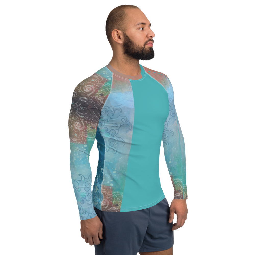 SURFING - Men's Long Sleeve Rash Guard