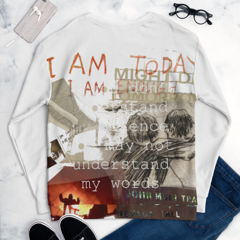 UNDERSTAND MY SILENCE - Unisex Sweatshirt All Over Print