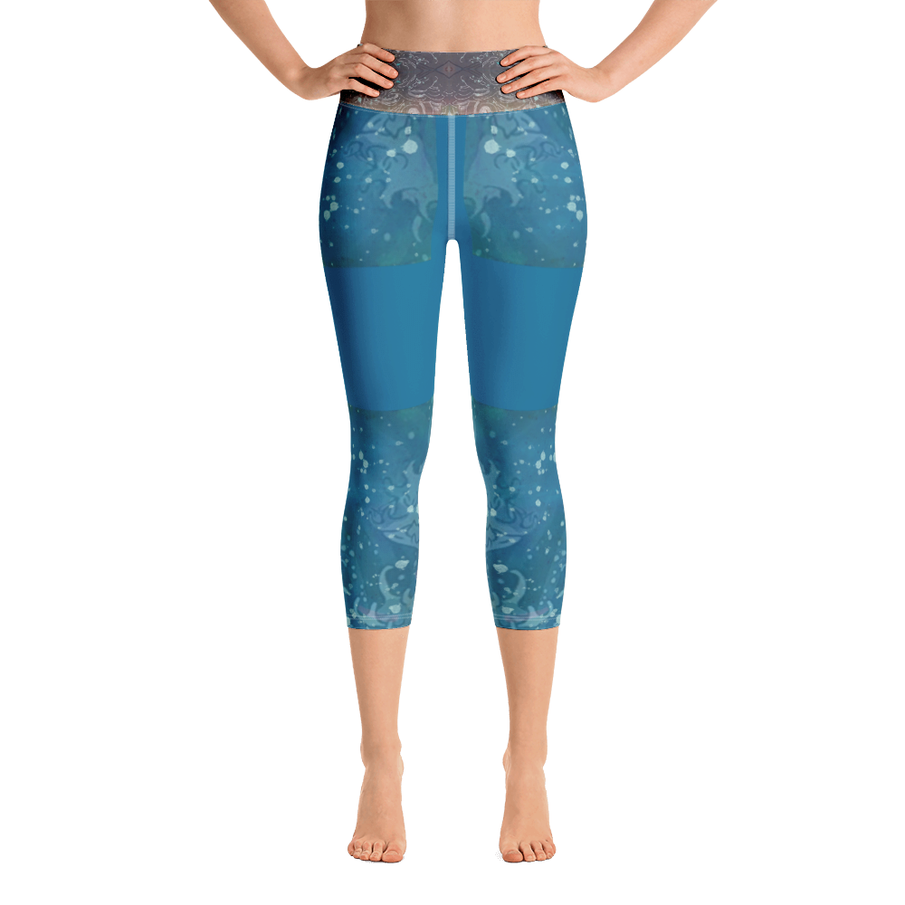 SURFING - Yoga Capri Leggings