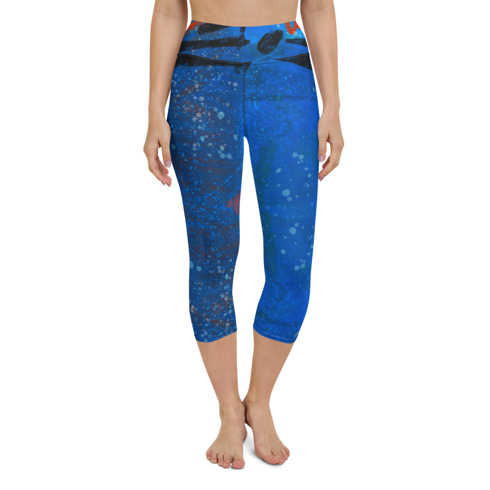SWIMMING - Yoga Capri Leggings