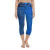 Load image into Gallery viewer, SWIMMING - Yoga Capri Leggings