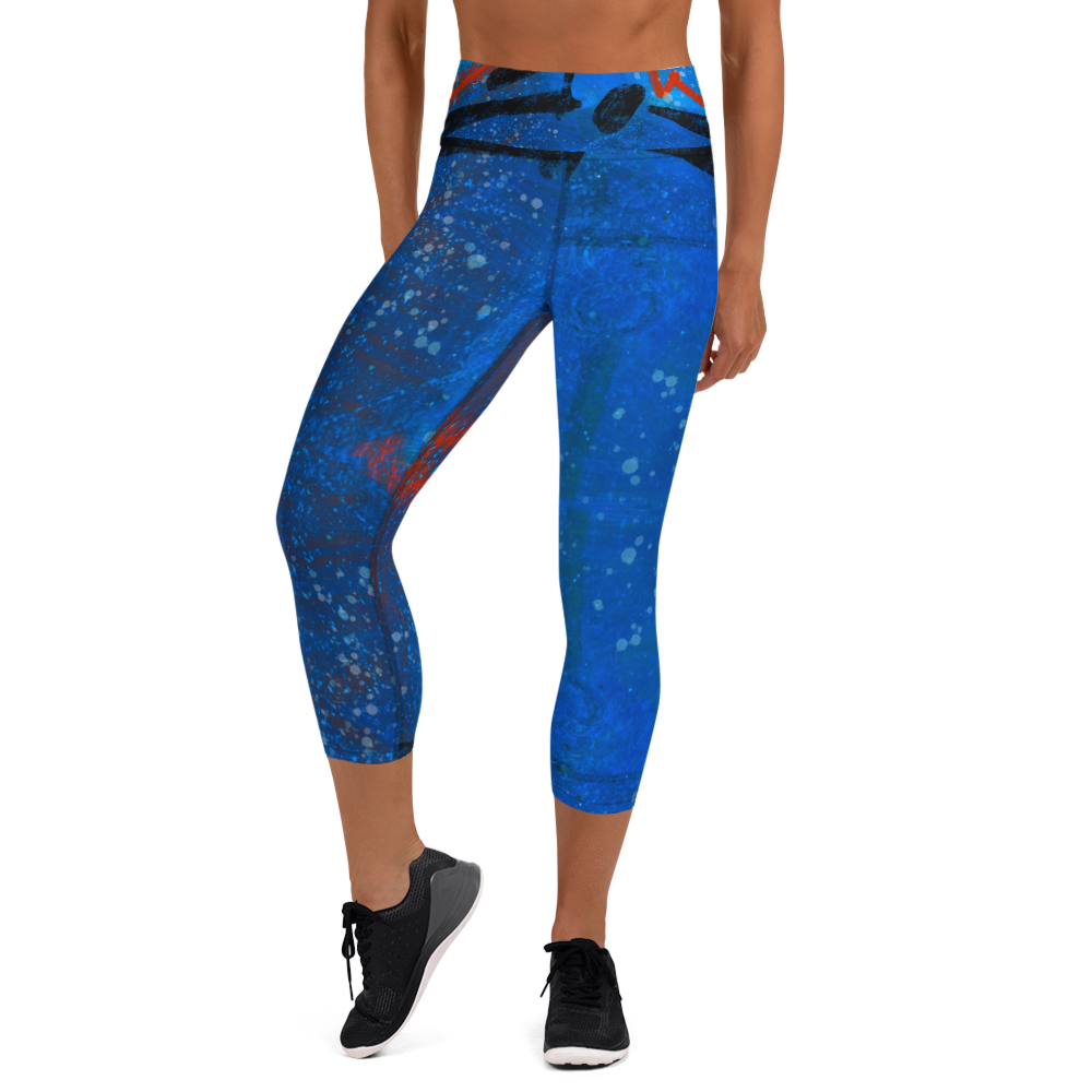 SWIMMING - Yoga Capri Leggings