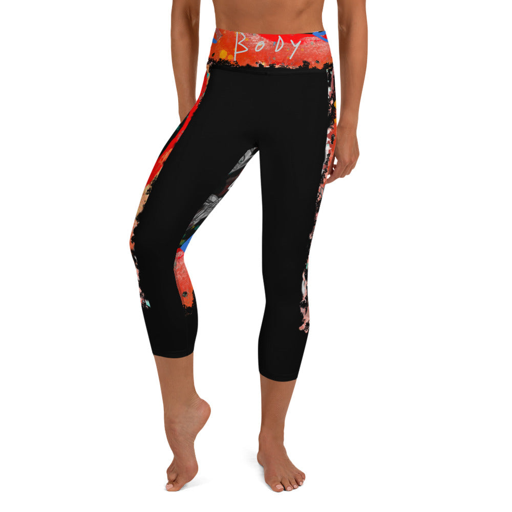 BODY MIND SOUL - Yoga Capri Leggings