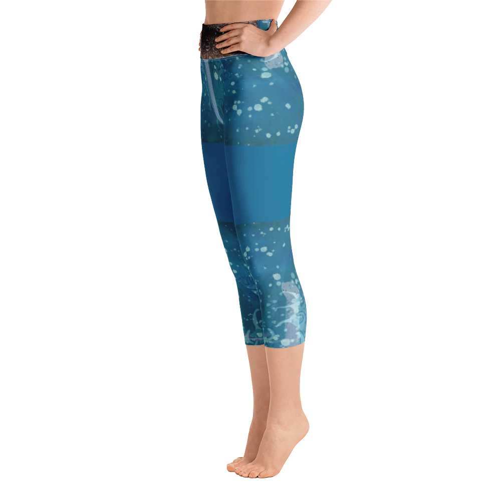 SURFING - Yoga Capri Leggings