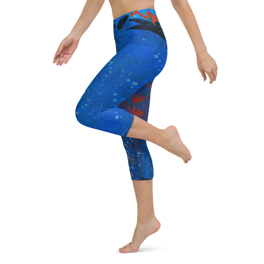 SWIMMING - Yoga Capri Leggings