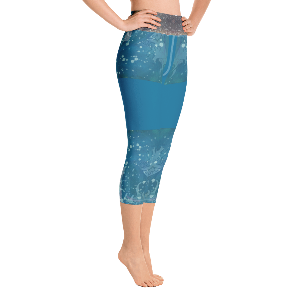 SURFING - Yoga Capri Leggings