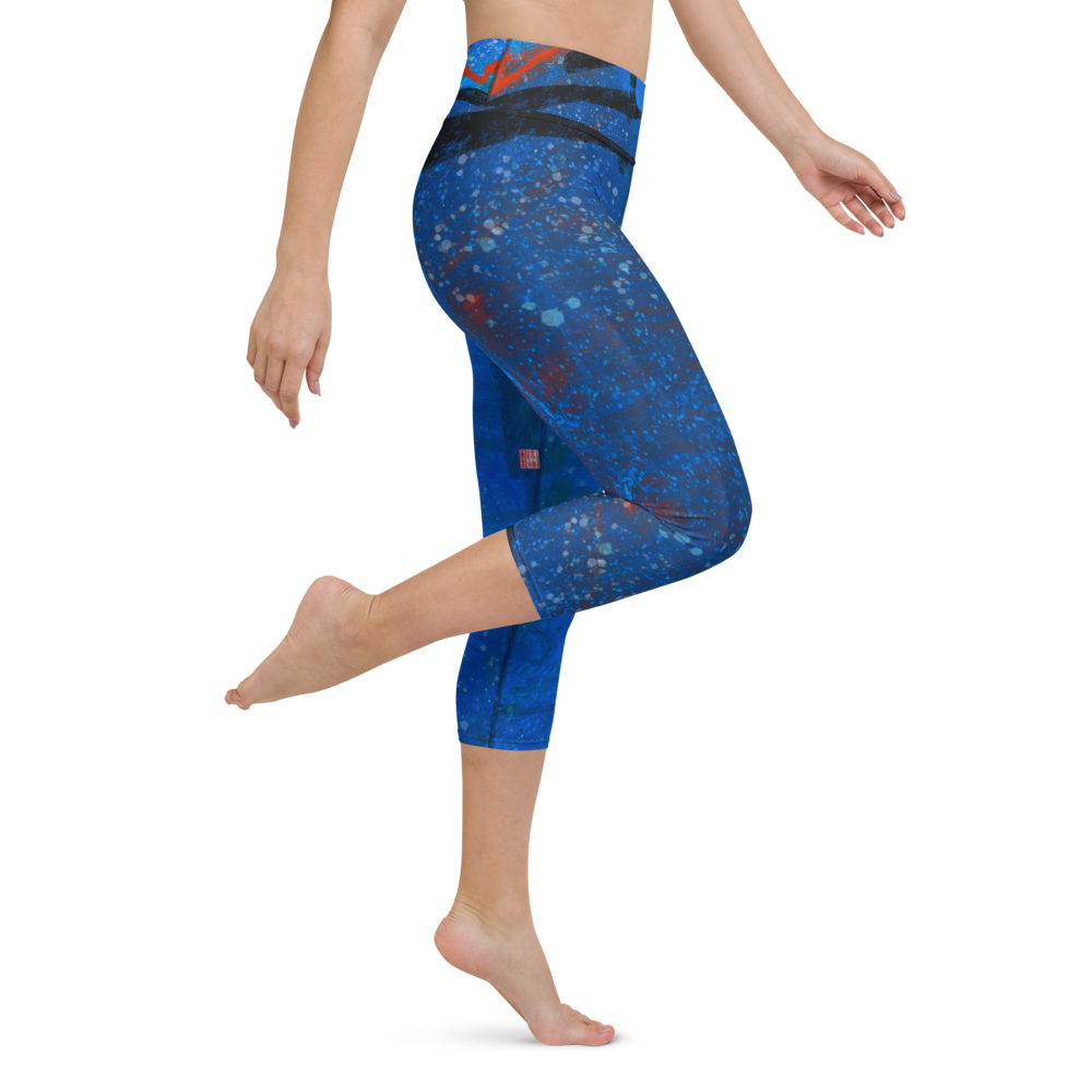 SWIMMING - Yoga Capri Leggings