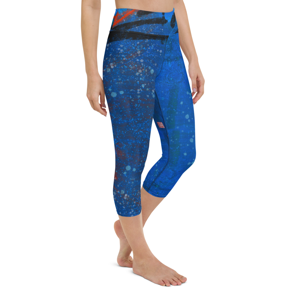 SWIMMING - Yoga Capri Leggings