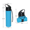 Foldable Silicone Water Bottle 600ML