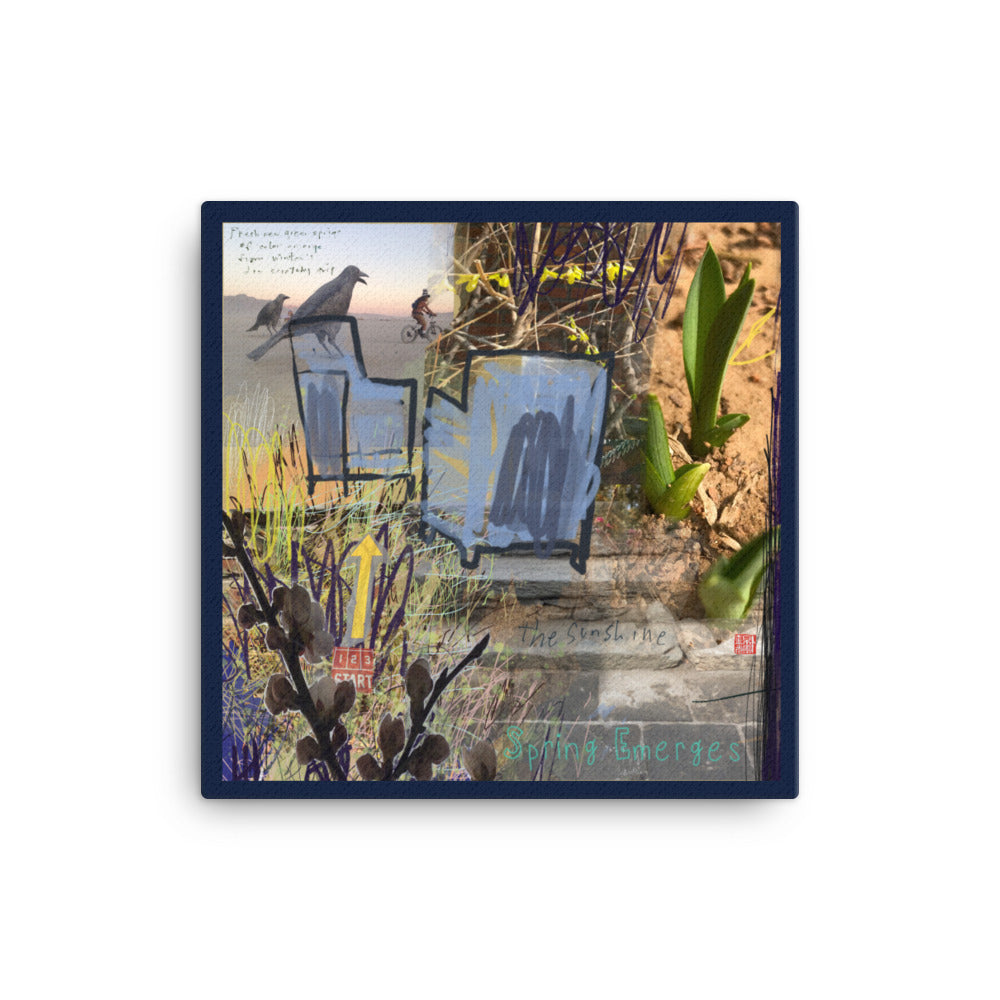 SPRING EMERGE Canvas - Gregory Burns