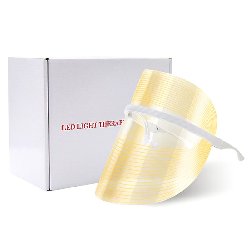LIGHT Therapy Facial MASK - 3 Color Led Skin Rejuvenation Device