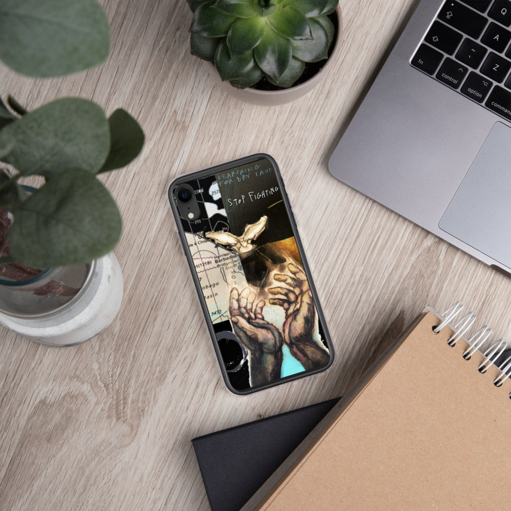 STOP FIGHTING iPhone Case