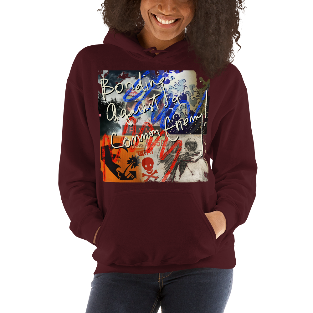 BONDING AGAINST A COMMON ENEMY - Unisex Hoodie