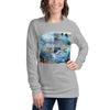 Load image into Gallery viewer, A DAY AT THE BEACH - Unisex Long Sleeve Tee