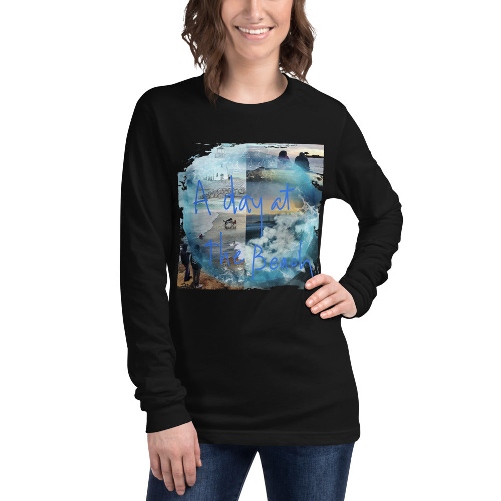 A DAY AT THE BEACH - Unisex Long Sleeve Tee